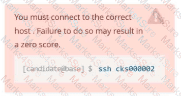 CKS Question 14